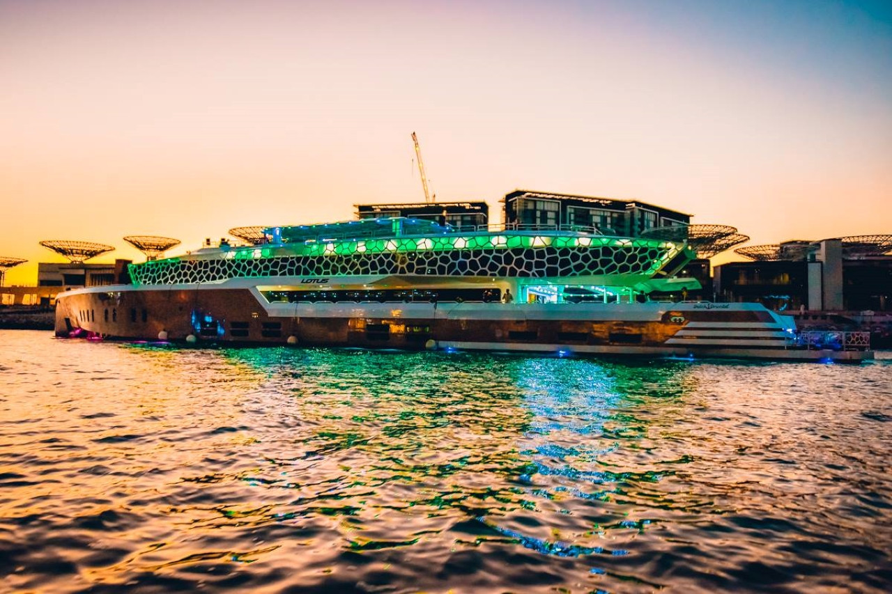 Dubai Mega Yacht Dinner Cruise - Photo 1 of 14